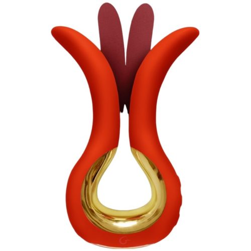 G-VIBE - GVIBE MAXI VIBRATOR WITH TWO FLEXIBLE TIPS CORAL