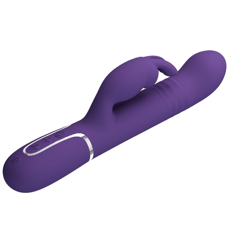 PRETTY LOVE - COALE RABBIT VIBRATOR 4 IN 1 PURPLE - Image 4