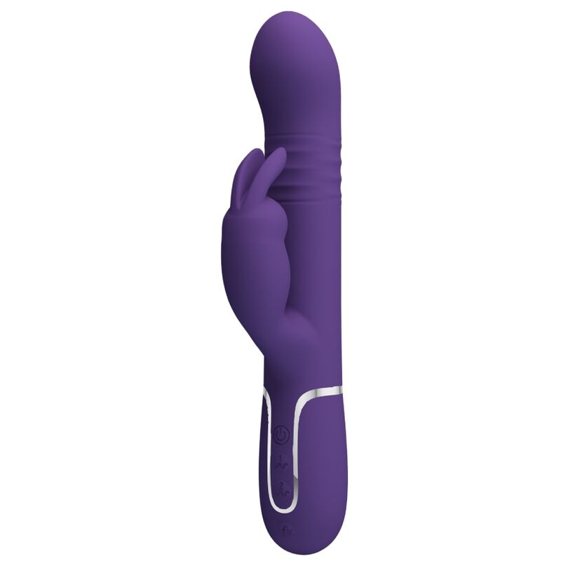 PRETTY LOVE - COALE RABBIT VIBRATOR 4 IN 1 PURPLE - Image 2
