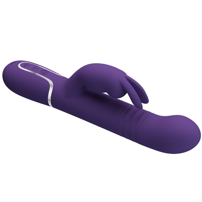 PRETTY LOVE - COALE RABBIT VIBRATOR 4 IN 1 PURPLE - Image 5