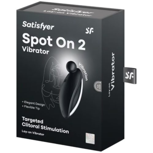 SATISFYER - SPOT ON 2 LAY-ON VIBRATOR BLACK - Bild 5