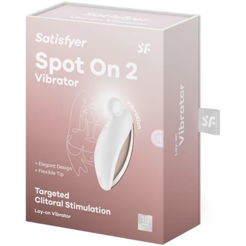 SATISFYER - SPOT ON 2 LAY-ON VIBRATOR WHITE - Image 5