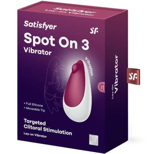 SATISFYER - SPOT ON 3 CLITORIS STIMULATOR BERRY - Bild 5