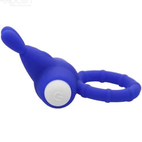 ARMONY - MS BUNNY VIBRATOR RING SILICONE BLUE - Bild 2