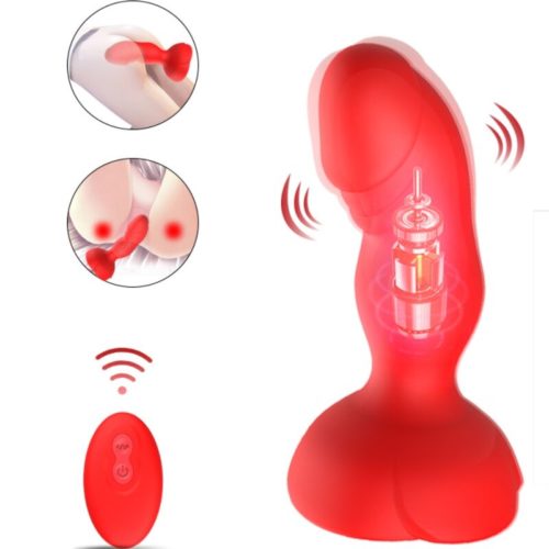 ARMONY - EXTREME A BLOOM ROSE VIBRATOR  ANAL PLUG REMOTE CONTROL RED - Image 3