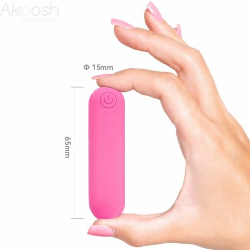ARMONY - SPLASH JOLINE VIBRATOR BULLET SILICONE REMOTE CONTROL 10 VIBRATIONS 65 X 15 CM PINK - Image 3