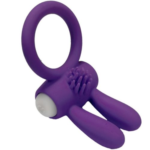 ARMONY - MR BUNNY VIBRATOR RING SILICONE PURPLE - Bild 4