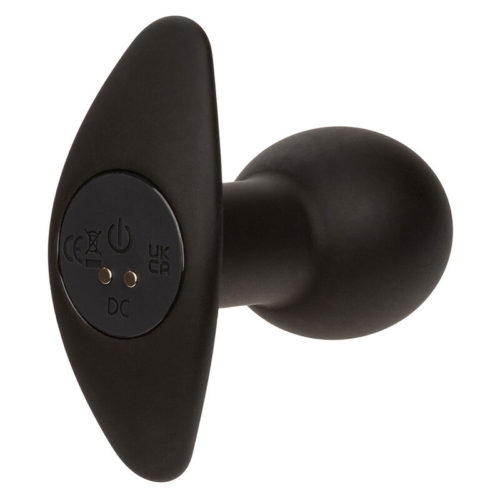 CALEXOTICS - ROCK BOTTOM ANAL PLUG 10 VIBRATIONS SILICONE BLACK - Bild 5