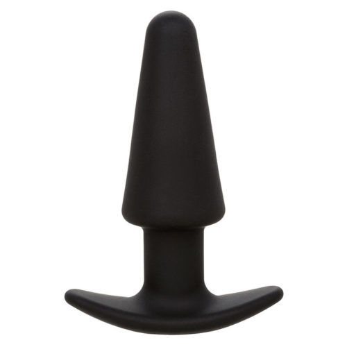 CALEXOTICS - ROCK BOTTOM TAPERED ANAL PLUG 10 VIBRACIONES SILICONE BLACK - Bild 2