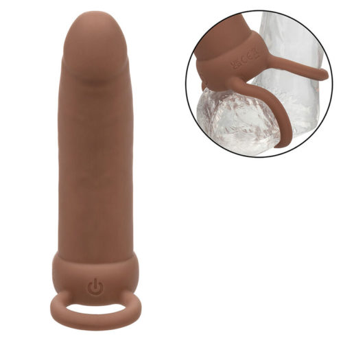 CALEXOTICS - MAXX THICK DUAL PENETRATOR 10 VIBRATIONS BROWN - Image 5