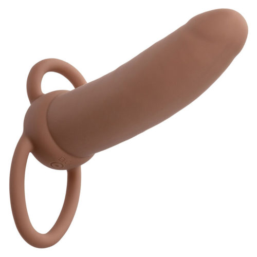 CALEXOTICS - MAXX THICK DUAL PENETRATOR 10 VIBRATIONS BROWN - Image 3