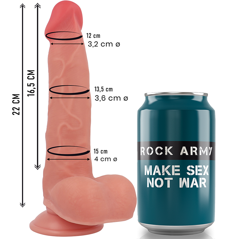 ROCKARMY - LIQUID SILICONE RANGER 22 CM -O- 3.6 CM - Image 3