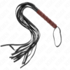 Kink – mahognyfärgad piska, 53 cm – produktfoto