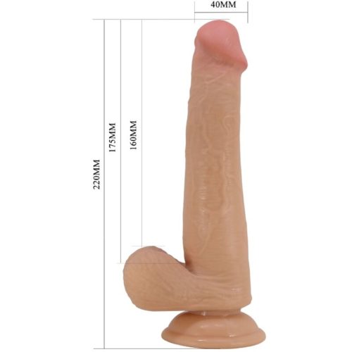 PRETTY LOVE - TALLEN REALISTIC DILDO 22 CM FLESH - Bild 5