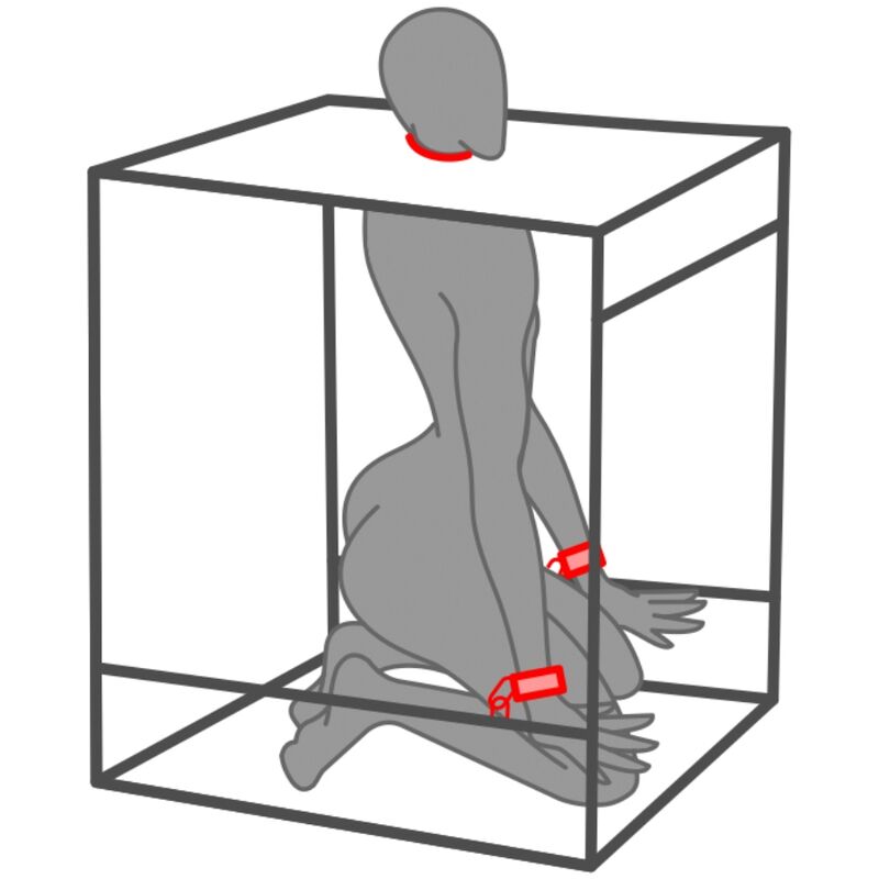 SECRET DOME - KINK CLUB CABINA BUKKAKE BLACK RED - Image 3