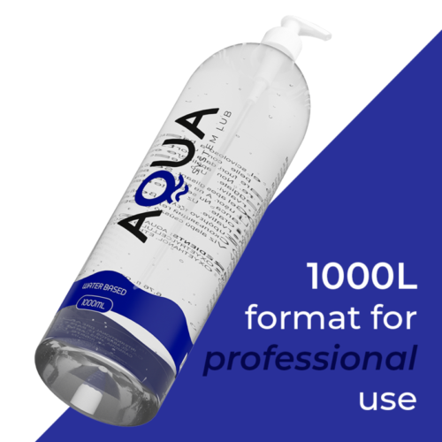 AQUA QUALITY - WATER BASED LUBRICANT 1000 ML - Bild 2
