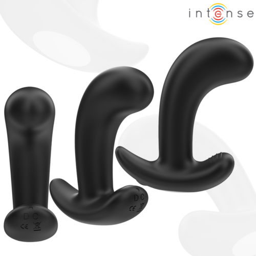 INTENSE - CHANDLER ANAL PLUG 10 VIBRATIONS BLACK REMOTE CONTROL - Image 4