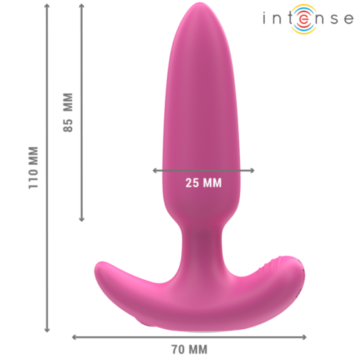 INTENSE - ROSS ANAL PLUG 10 VIBRATIONS PINK REMOTE CONTROL - Bild 3