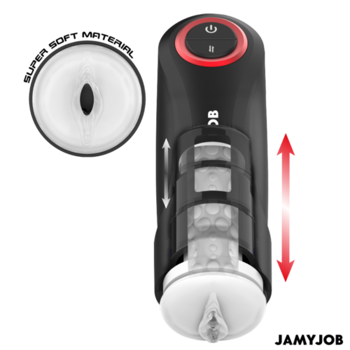 JAMYJOB - GRAVITY AUTOMATIC VAGINA MASTURBATOR 5 THRUSTING MODES AND SOUND EFFECT - Image 3