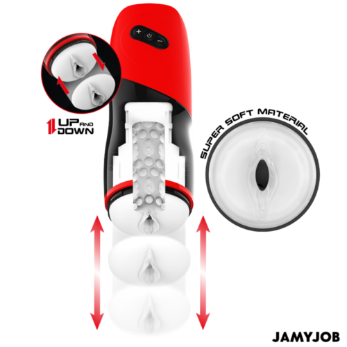 JAMYJOB - XPEED AUTOMATIC VAGINA MASTURBATOR 5 THRUSTING MODES AND SOUND EFFECT - Bild 3