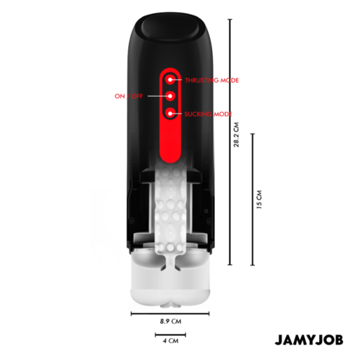 JAMYJOB - PHANTOM AUTOMATIC VAGINA MASTURBATOR 5 SUCTION AND THRUST MODES - Image 4