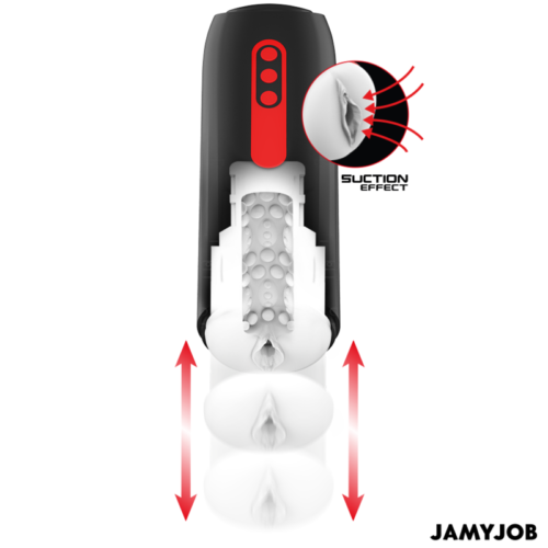 JAMYJOB - PHANTOM AUTOMATIC VAGINA MASTURBATOR 5 SUCTION AND THRUST MODES - Image 3