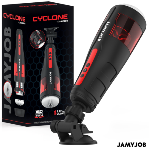 JAMYJOB - CYCLONE AUTOMATIC VAGINA MASTURBATOR 10 ROTATION AND THRUST MODES