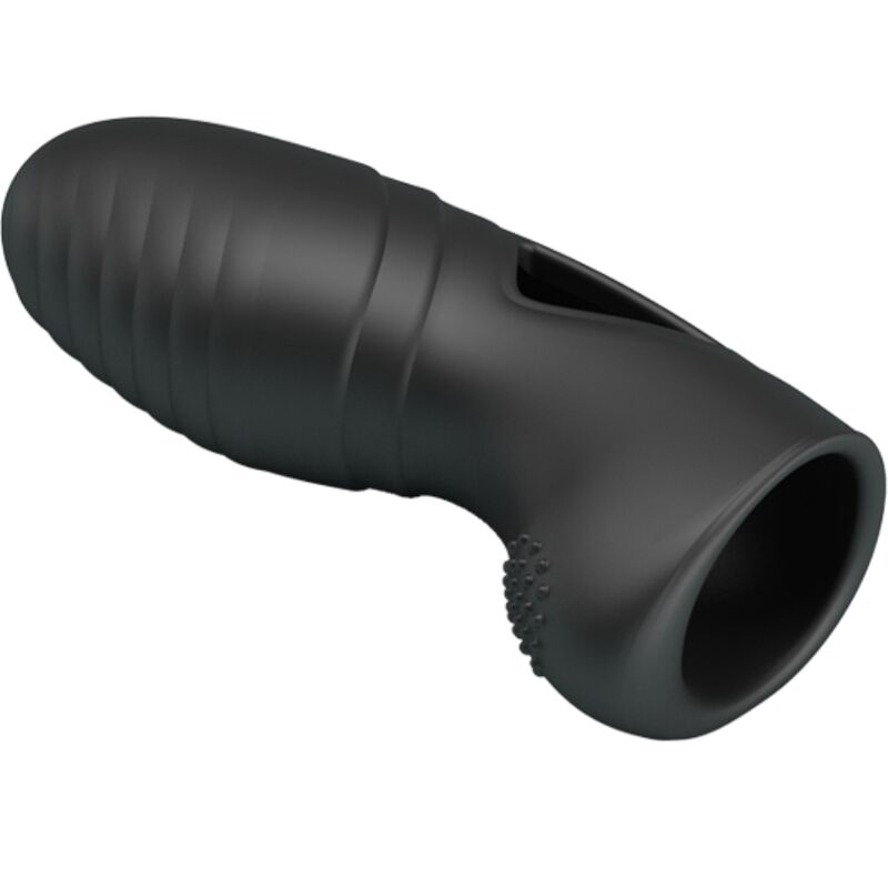 PRETTY LOVE - ALAN SILICONE FINGER VIBRATOR BLACK - Image 3