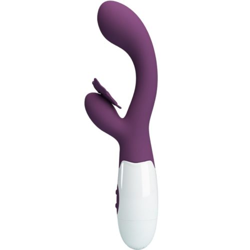 PRETTY LOVE - BUTTERFLY KISS RABBIT VIBRATOR  G-SPOT STIMULATOR PURPLE - Bild 2