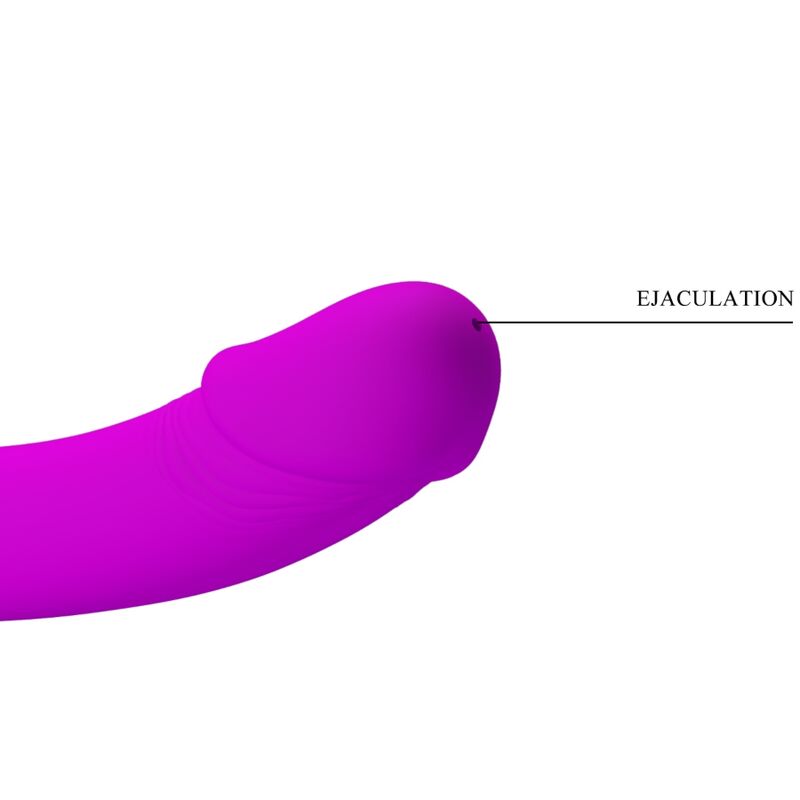 PRETTY LOVE - KELPIE DOUBLE STRAP-ON STIMULATOR PURPLE - Bild 3