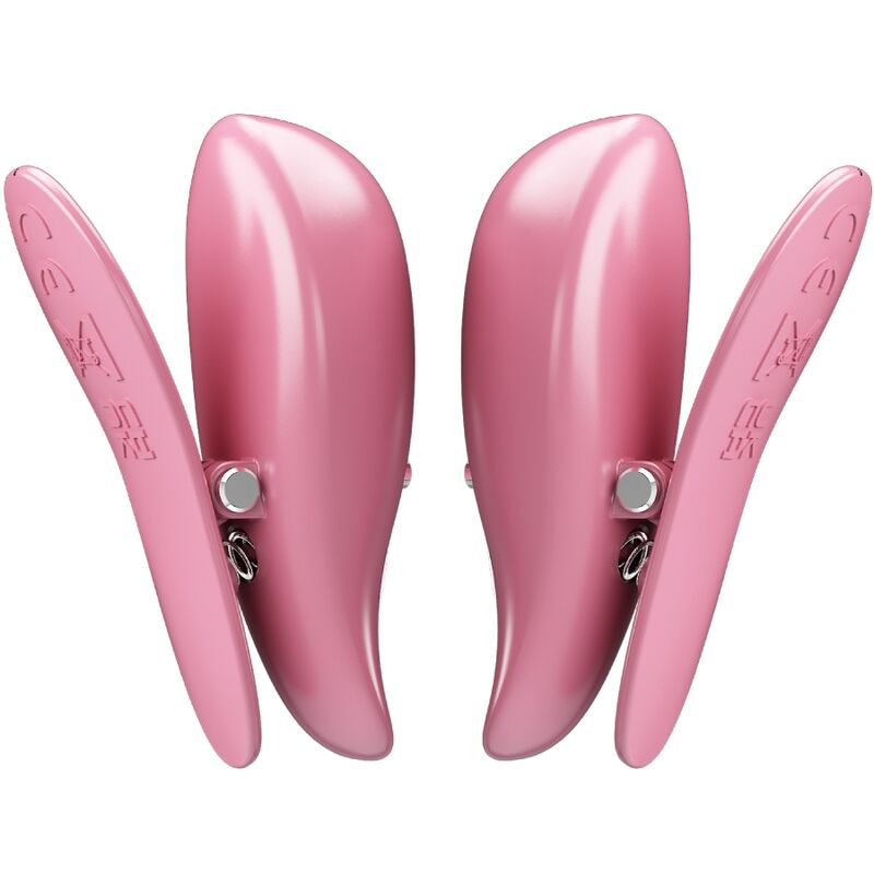 PRETTY LOVE - CAILEY NIPPLE CLAMPS 10 VIBRATIONS REMOTE CONTROL PINK - Image 3