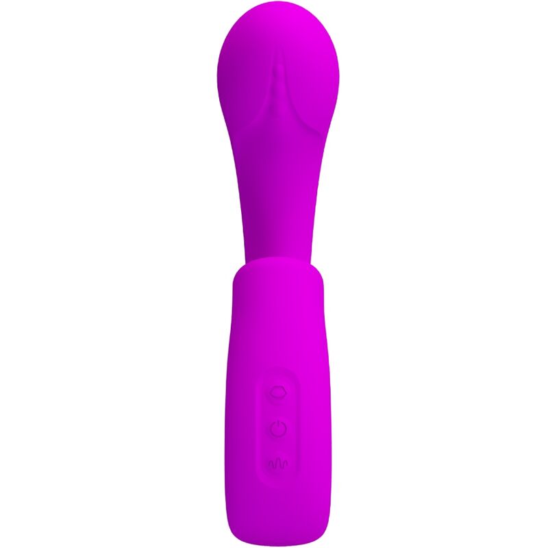 PRETTY LOVE - SIBEL SIBEL G-SPOT VIBRATOR + CLITORIS STIMULATOR 10 VIBRATIONS PURPLE - Image 3