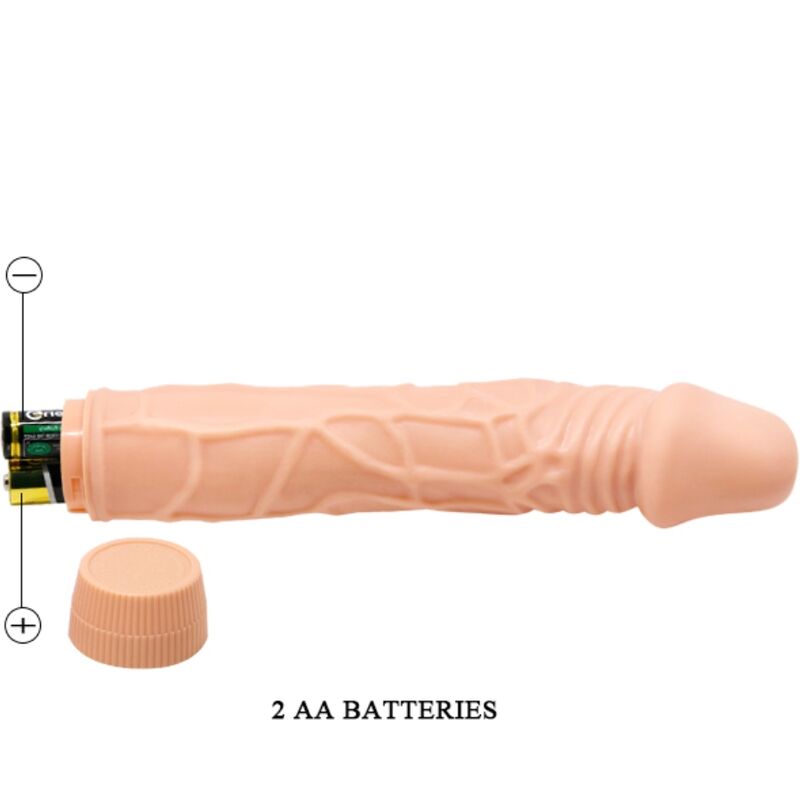 BAILE - BOB REALISTIC VIBRATOR 22.5 CM FLESH - Image 3