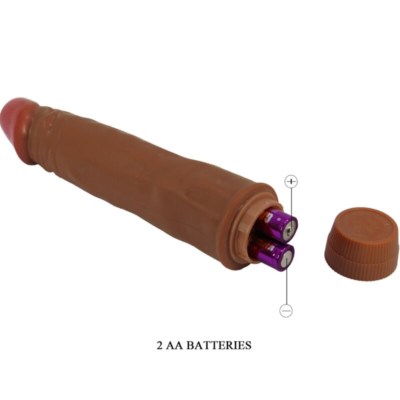 BAILE - DWARF REALISTIC VIBRATOR 21 CM MULATTO - Bild 3