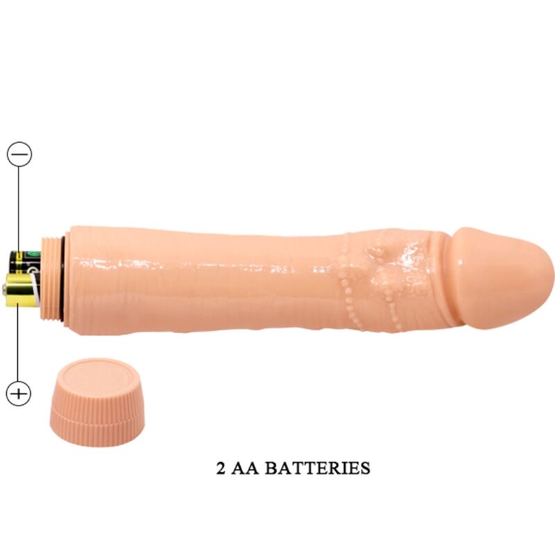 BAILE - DYBBUK REALISTIC VIBRATOR 24 CM FLESH - Bild 3