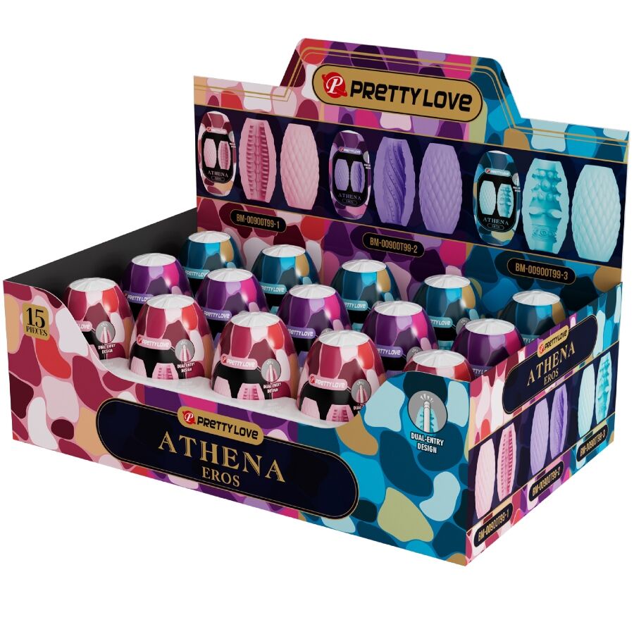 PRETTY LOVE - ATHENA EROS PACK 15 OLIKA MANLIGA MASTURBATORER