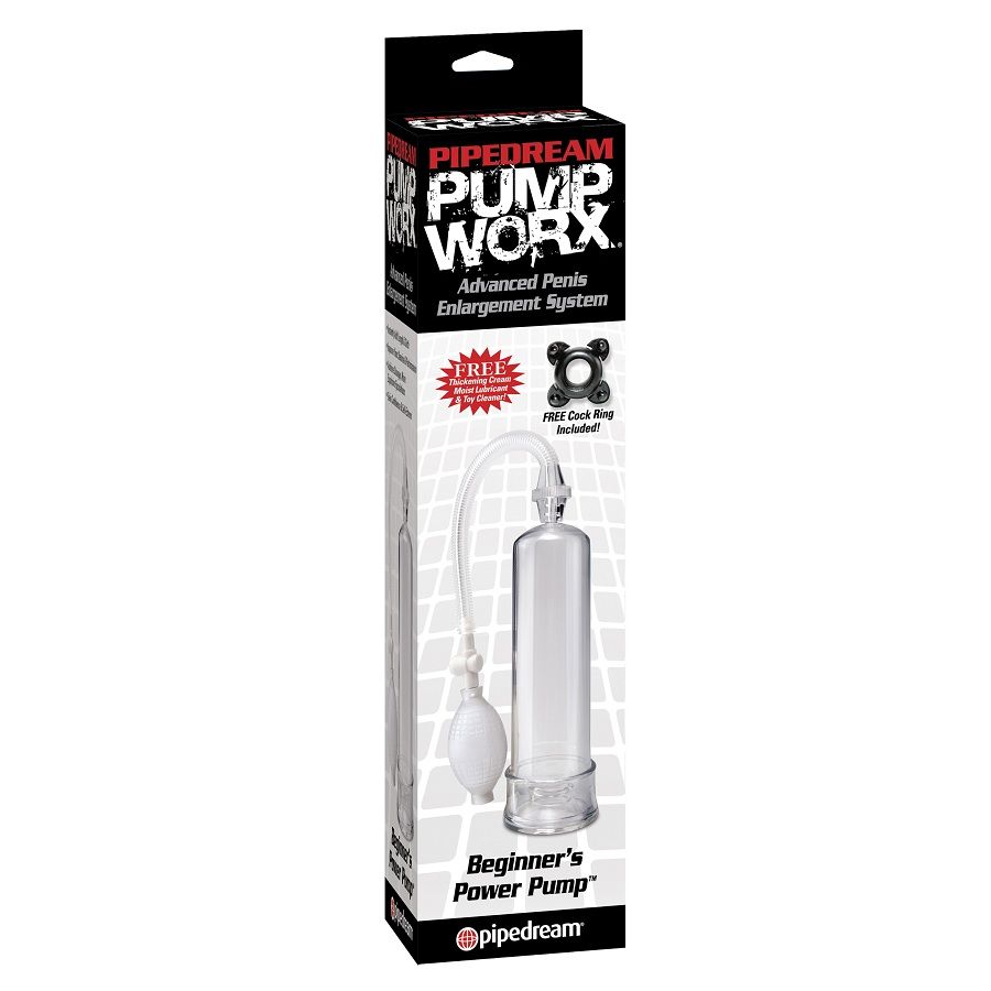 PUMP WORX - NYBÖRJARE POWER PUMP CLEAR - TRANSPARENT
