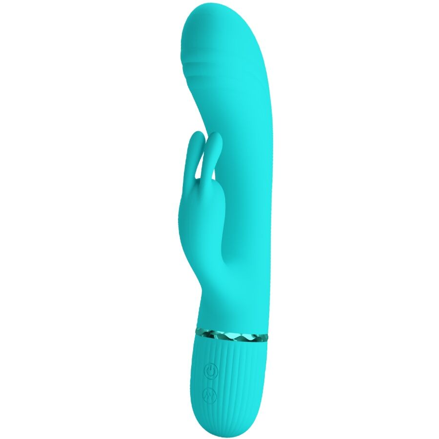 PRETTY LOVE - SCOCCO VIBRATOR RABBIT TURQUOISE - Bild 3