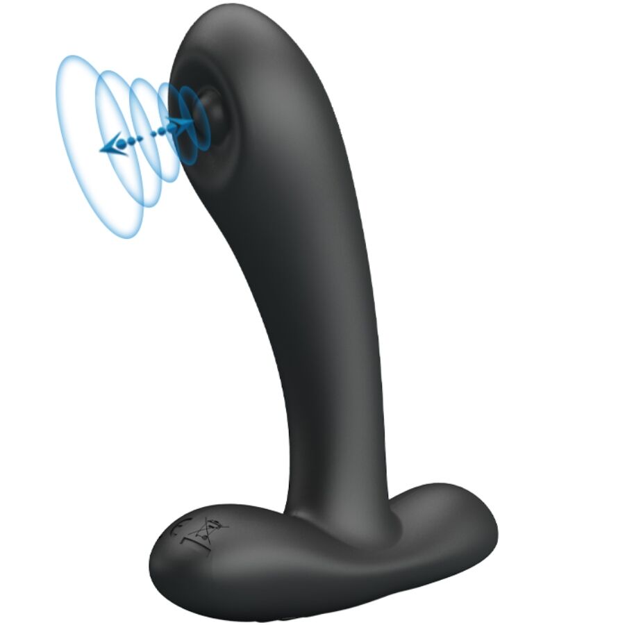 PRETTY LOVE - REMINGTON ANAL AND VAGINAL VIBRATING MASSAGER BLACK - Image 3