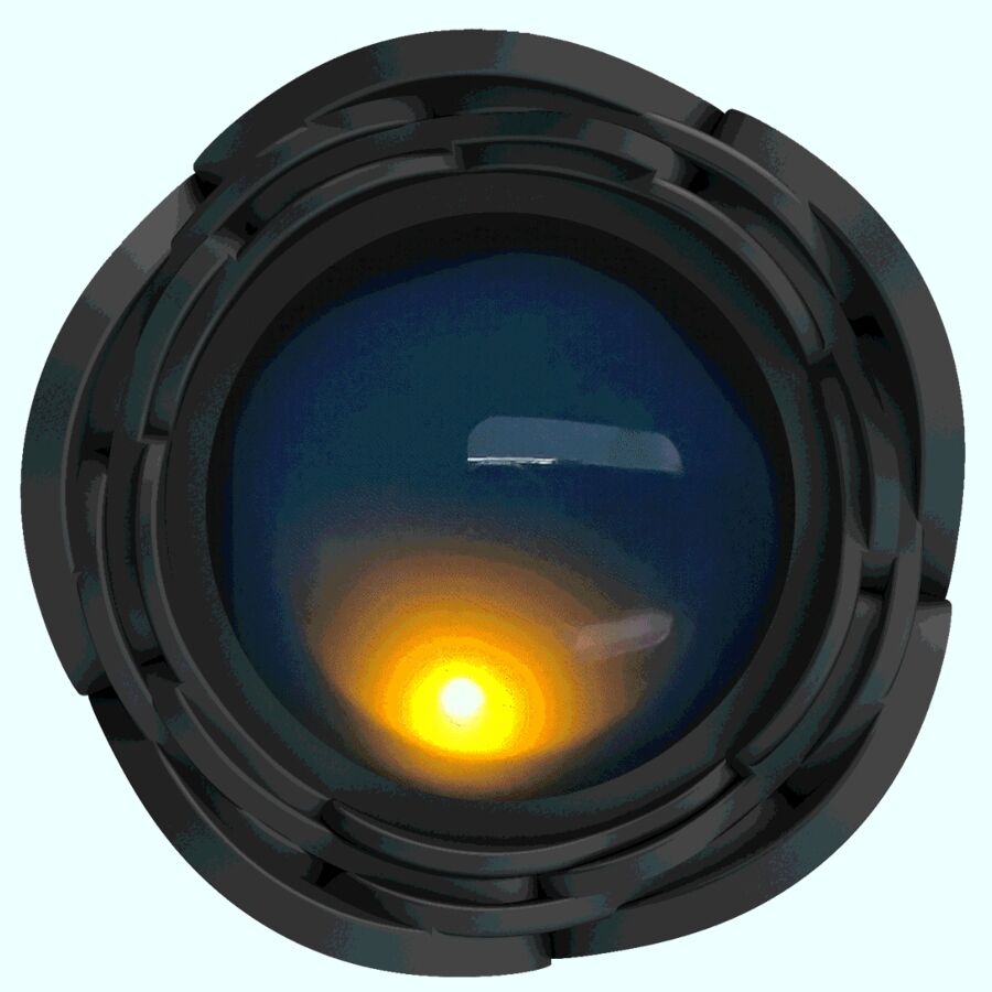 PRETTY LOVE - TARION ANAL PLUG WITH LED LIGHT BLACK 12.5 CM - Image 3