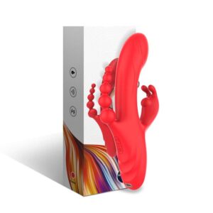 Armony – multistimulator med 9 vibrationslägen, röd