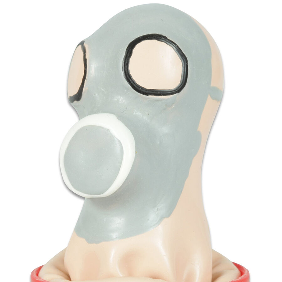 CONDOMERIE - HANDPAINTED NOVELTY CONDOMS GAS MASK - Image 3
