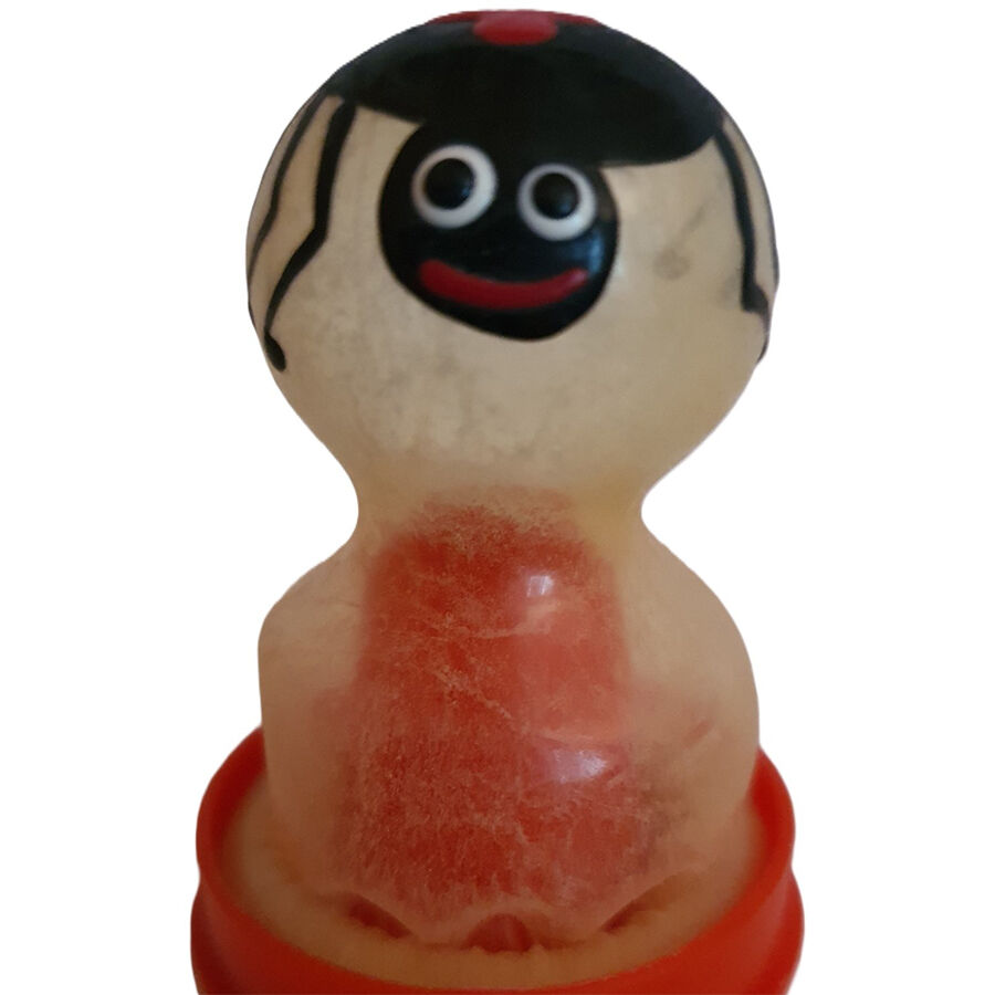 CONDOMERIE - HANDMÅLADE KONDOMER MED NYHETSTEXT SPINDEL