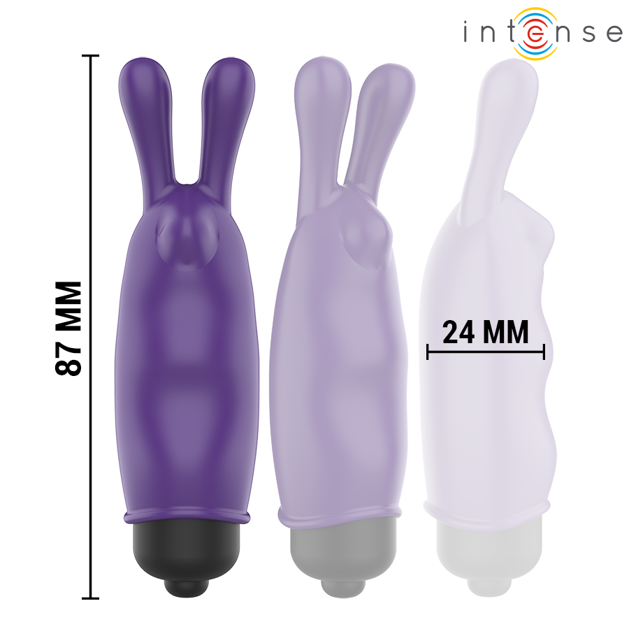 INTENSE - MYSTIC PURPLE VIBRATING BULLET 8.7 X 2.4 CM - Bild 3