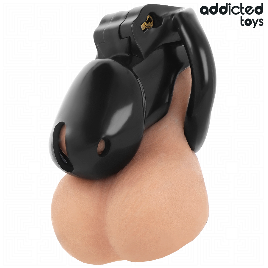 ADDICTED TOYS LOCKED - MINDNIGHT CELL PENIS CAGE SIZE S - Image 3