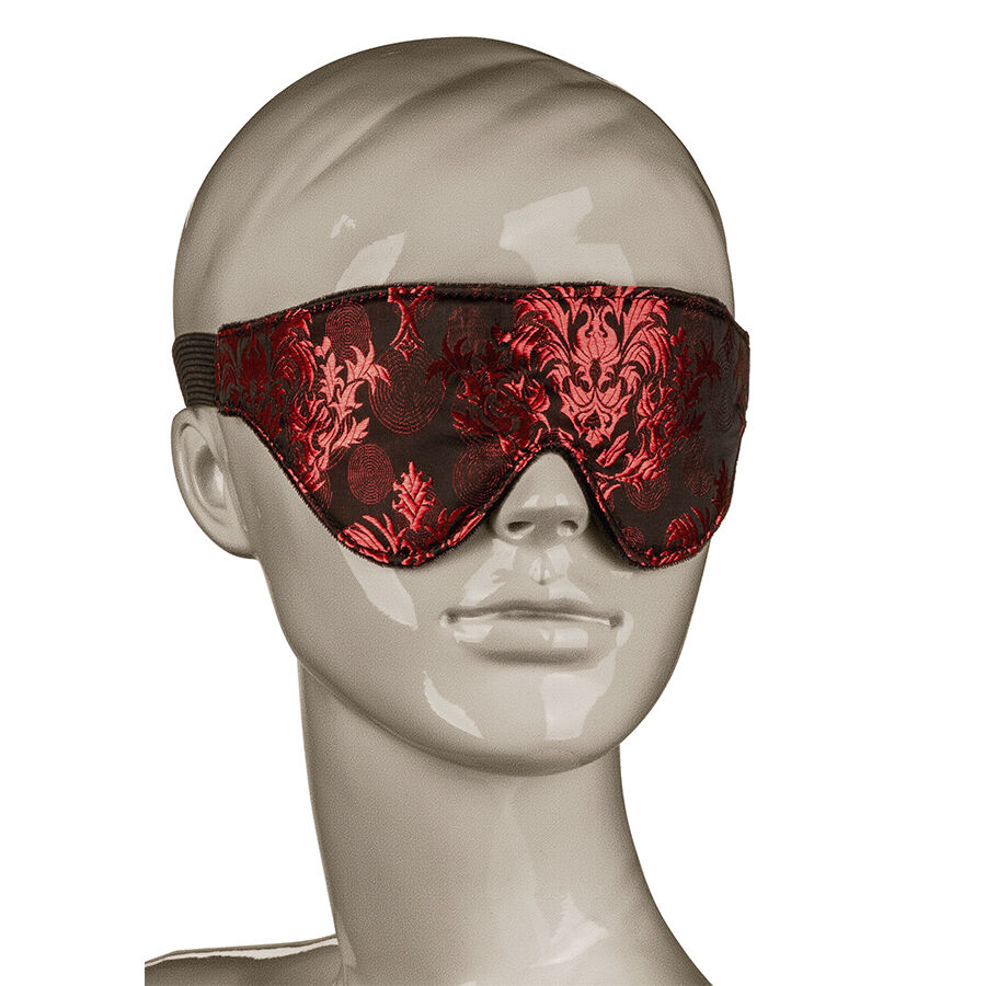 CALEXOTICS - SCANDAL OPAQUE EYE MASK WITH RED DETAILS - Image 2