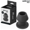 Addicted Toys Extreme Hollow – ihålig analplugg i silikon M, 8,7 cm