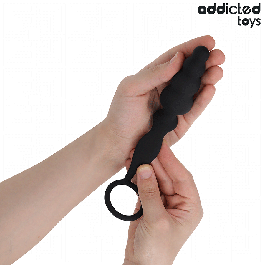 ADDICTED TOYS - ANAL PLUG WITH RING SILICONE MODEL 5 - Image 3