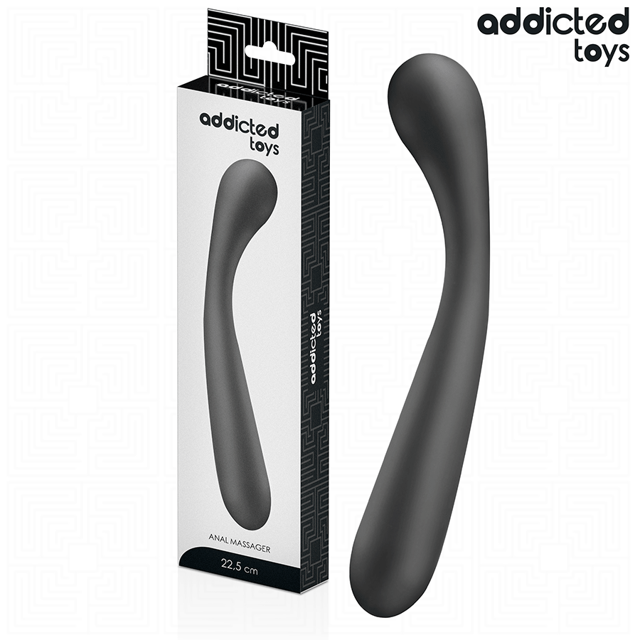 ADDICTED TOYS - DUBBEL ANALMASSAGERARE SILIKON 22,5 CM