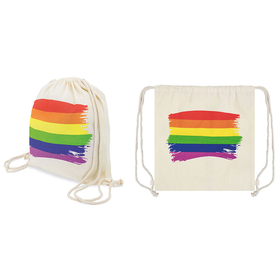 PRIDE - COTTON LGBT FLAG BACKPACK - Image 3